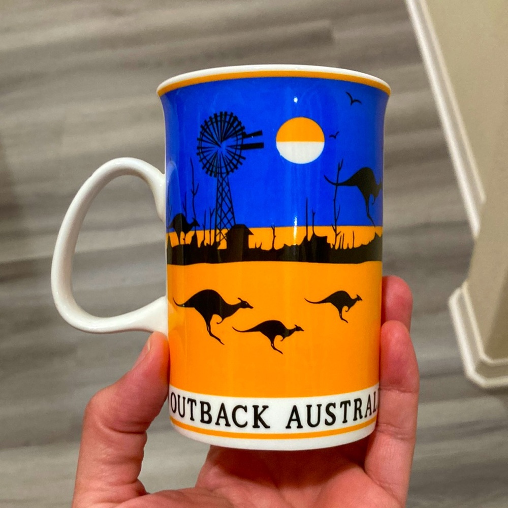 Outback Australia Mug -bone china